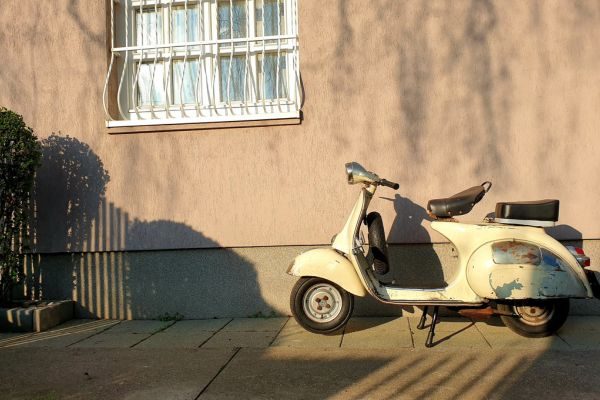 Vespa VBA 150, 1959 — fehér átfestéssel